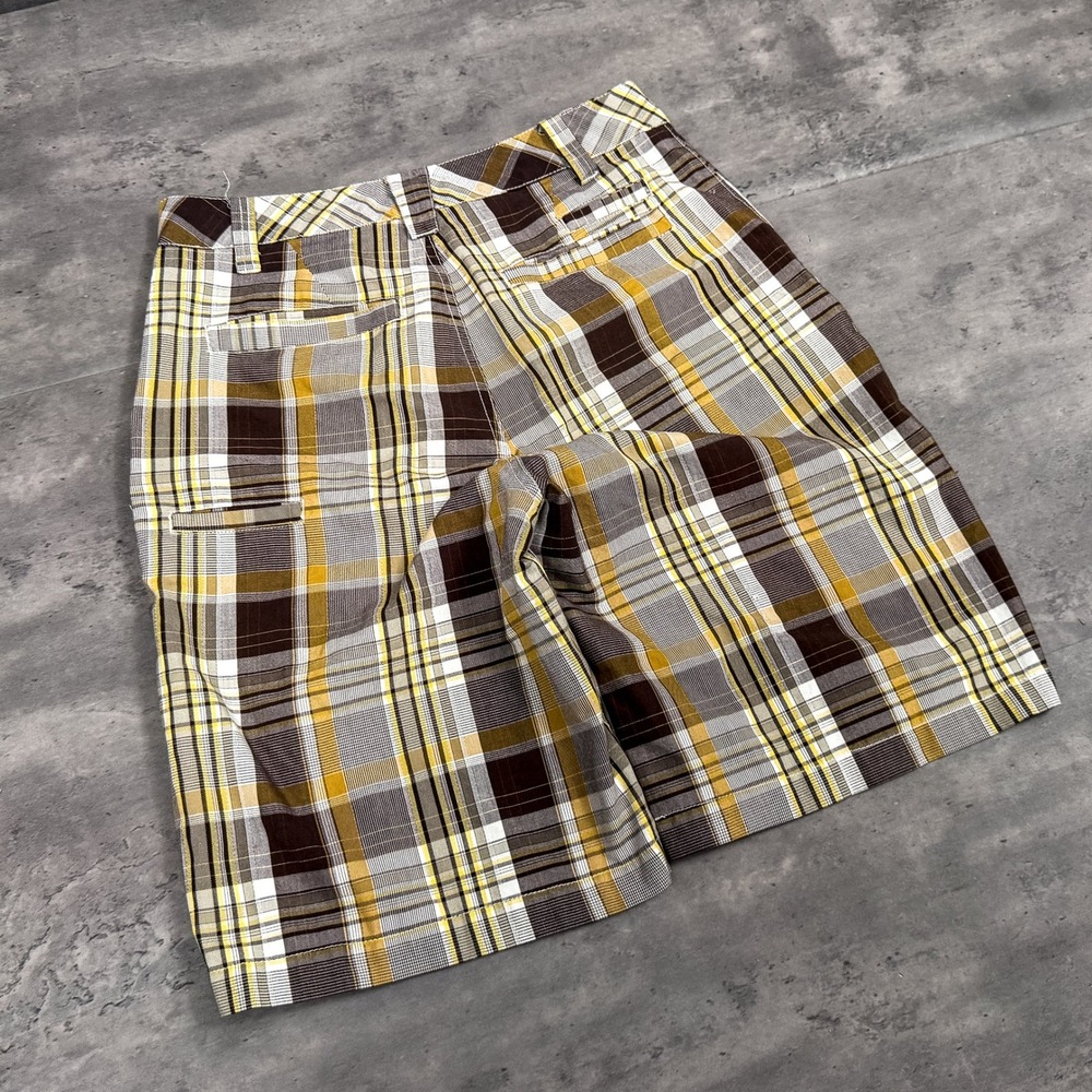 Y2K 2000's 00's Urban Heritage Multi Plaid Stripped Checkered Short's